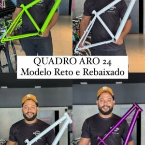 Quadro Reto e Rebaixado Aro 24