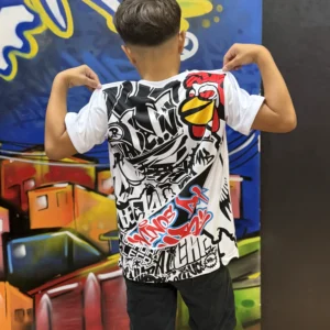 Blusa Motobike Tamanho Infantil - 10 e 12 anos