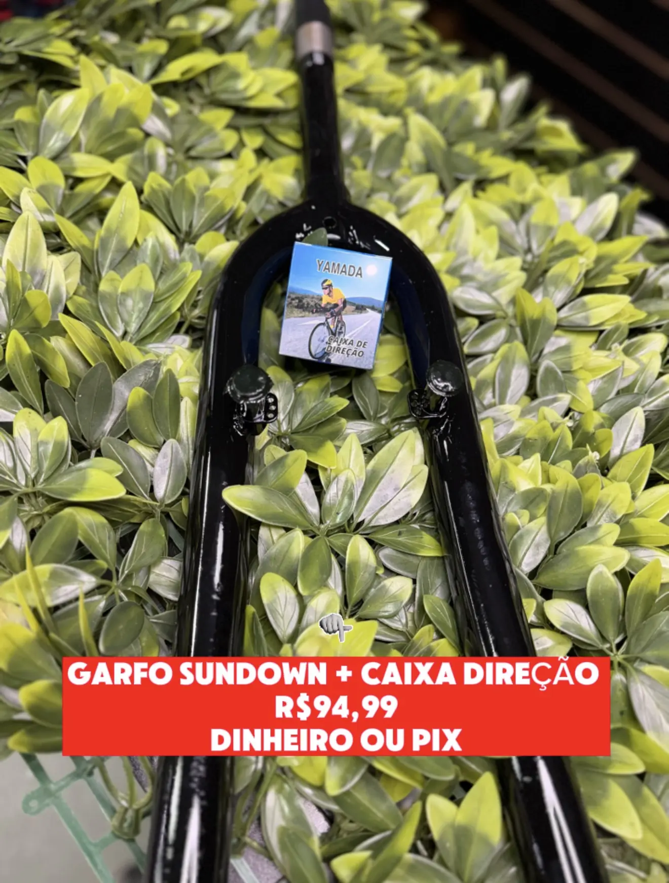 Kit Garfo Rígido Sundown + Caixa de Direção Yamada
